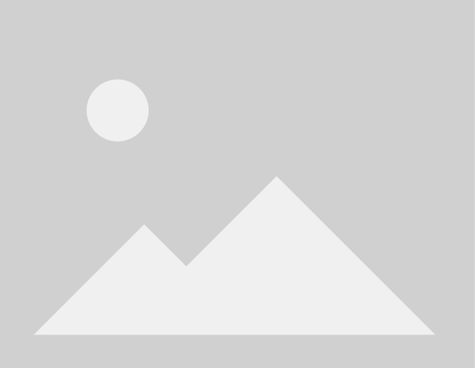 Placeholder image of mountains and sun