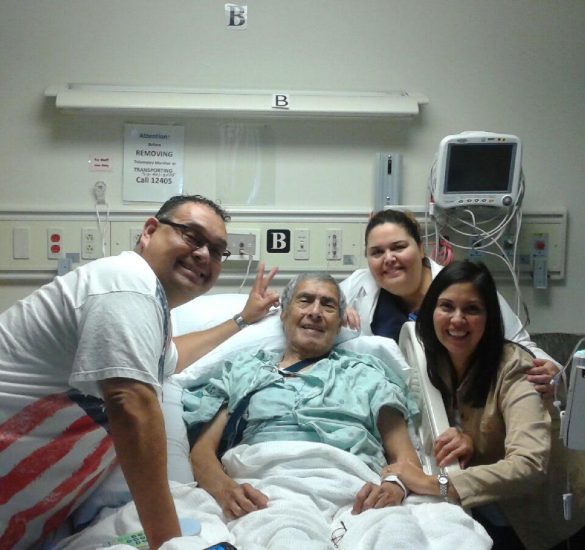 3 of us with our cousin